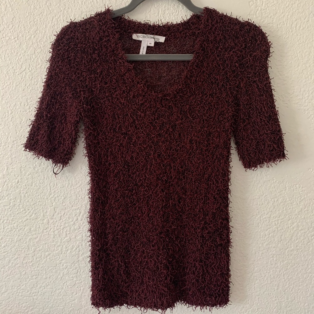 BCBG Burgundy top